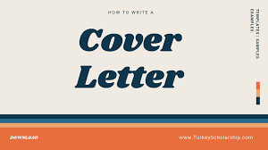 Apr 09, 2021 · among these, your cover letter and resume often make the first impression on a hiring manager. Cover Letter For A Resume Turkey Scholarships