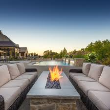 Outdoor entertaining never looked so good. Outdoor Fireplaces Shademaster Landscaping