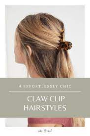 Easy Claw Clip Hairstyles For Any Occasion Clip Hairstyles Banana Clip Hairstyles Short Hair Styles Easy