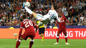 6:45pm utc may 26, 2018kiev. Real Madrid Fc Liverpool Gareth Bale Trifft Per Fallruckzieher Und Das Netz Eskaliert Eurosport