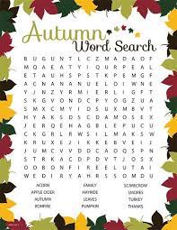 Aug 28, 2020 · enjoy these free fall printable games activities for kids and adults!. Fall Word Search Puzzles Fall Words Senior Activities Elderly Activities