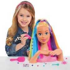 Barbie Makeup Head Doll In 2020 Barbie Makeup Head Barbie Fashionista Barbie Styling Head