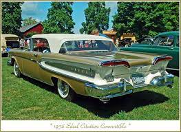 1958 Edsel Citation Convertible Edsel Car Photos Convertible
