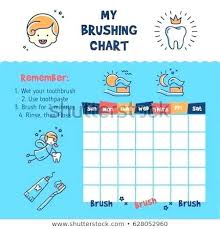 Brushing Teeth Charts Gocare Co