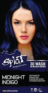 Splat 30 Wash No Bleach Formula Midnight Indigo