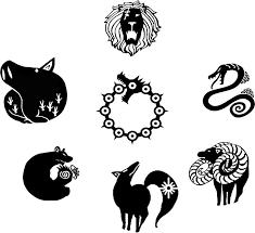 Des bandits légendaires, de la magie et des cochons ! Image Result For Seven Deadly Sins Symbols Tatouages D Anime Idees De Tatouages Manga Celebre