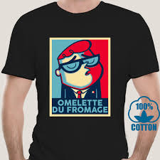 And yes, you might not know why, but luckily i have the answer: 9346d Dexter Laboratory T Shirts Parody Cartoon Shepard Fairey Artist 100 Cotton T Shirt Omelette Du Fromage Tees T Shirts Aliexpress