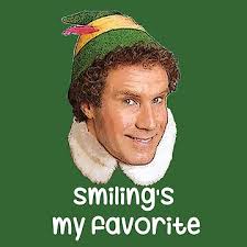 Smiling's my favorite Buddy The Elf Movie Will Ferrell