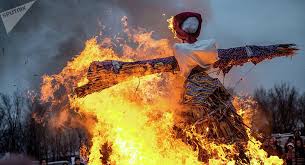 Image result for сжигание чучела на масленицу