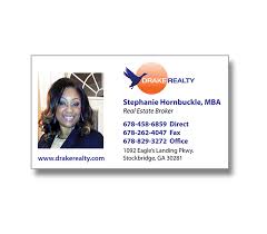 Printed on 22pt thick card stock, our glossy business cards provides a protective gloss lamination that's water and tear resistant. Drake Realty Uv Gloss Business Cards Hydesign Graphic Design And Printing