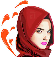 30+ ide siluet wanita hijab png. Gambar Vektor Wanita Hijab Katahati