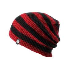 Aperture Estebon Red Black Stripe Beanie Striped Beanies Red Beanie Black Stripes