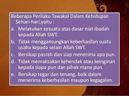 Ada indikasi kepasrahan sehingga tidak melakukan ikhtiar sama sekali tawakal artinya berserah diri kepada allah, setelah semua ikhtiar telah dilaksanakan, bukan malah tidak berikhtiar. Jelaskan Manfaat Bertawakal Brainly Co Id