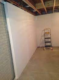 Basement becomes regular room simply and cheaply attach 2″ x 2″ furring strips to the walls with a construction adhesive like liquid nails. 620 Basement Ideas Finishing Basement Basement Remodeling Basement Design