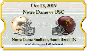 Notre Dame Fighting Irish Vs Usc Trojans Football Tickets