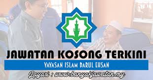 Portal kerja kosong terkini ingin berkongsi maklumat peluang pekerjaan di yayasan islam darul ehsan yang kini dibuka untuk warganegara malaysia dan kepada mereka yang berminat serta berkelayakan dipelawa untuk mengisi kekosongan jawatan ini seperti berikut Jawatan Kosong Di Yayasan Islam Darul Ehsan 8 November 2017 Kerja Kosong 2021 Jawatan Kosong Kerajaan 2021