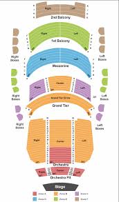 Belk Theater Seating Chart Charlotte