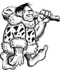 Our printable sheets for coloring in are ideal to brighten your family's day. Happy Caveman Coloring Page Free Printable Coloring Pages For Kids