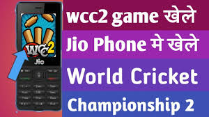 Wcc2 Game Khele From Jio Phone Jio Phone World Cricket Championship 2 Game Download Kare Youtube