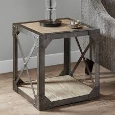 Madison Park Brewer End Table End Tables Welding Table Industrial Design Furniture