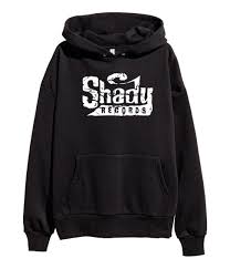 Shady Records White Logo Hoodie Hip Hop Eminem Kamikaze Merck Black Men Long Sleeve Gym Jogger Winter Summer Coat