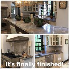 Looking for kitchen remodel showrooms near you? It S Finally Finished Vicki Gunvalson Shows Off Stylish New Kitchen Renovation Daily Mail Online