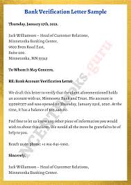 At the request of our esteemed client. Bank Verification Letter Writing Format Samples Of Bank Verification Letter