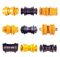 Customized Excavator Friction Welding Track Roller Bottom ...