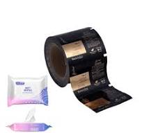 OEM Multi Disc Wet Wipe Packaging PE/Pet Plastic Film in Roll Shape