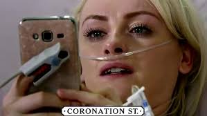Corrie's Sinead gives birth to baby boy