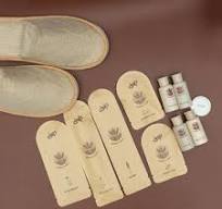 Factoryy Price Natural Solid Kraft Box Small Portable Disposable Hotel  Travel Soap Tissue Paper