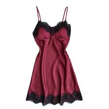 Floryday offre les dernières collections de robe longue grande taille féminines pour toutes les. Acheter Robe Grande Taille Chemise De Nuit Chemise De Nuit Sexy Dentelle Patchwork Camisola Lingerie Robe De Nuit En Soie Robe De Nuit Porter Des Vetements De Nuit De 24 52 Du