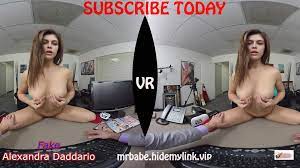 Fake Alexandra Daddario -(trailer) -VR1-  VR  60fps, 4K  Free Download  DeepFake Porn - MrDeepFakes
