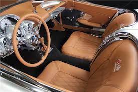 C4 and c5 corvette suspension. 61 Pro Touring Corvette Convertible Features A Carbon Fiber 2014 Corvette Louvered Hood Gm Kalahari Leather Up Custom Car Interior Corvette Chevrolet Corvette