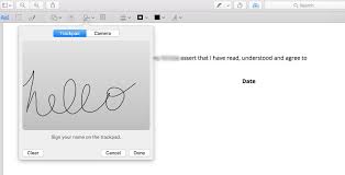 Under the draw tab turn on draw with trackpad and use your f. How To Quickly Sign A Document On Mac Iphone And Ipad Artillery Media