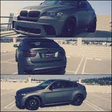 Matte Gray Bmw Truck With Black Rims Bmw Truck Bmw Bmw X6