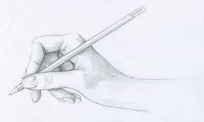 In the first case, the marks will be quick and loose and will vary from the start to the end. How To Draw Hand Holding A Pencil Step By Step Easy For Beginners Rock Draw