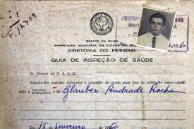 Check spelling or type a new query. Glauber Rocha Foi Servidor Da Prefeitura De Salvador Veja Documentos Antigos Jornal Correio