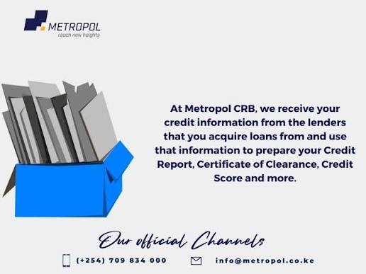 You can check your credit report by downloading our Crystobol app from  Google play store via  https://play.google.com/store/apps/details?id=com.metropol.crystobol or  visit our Crystobol website via https://crystobol.metropol.co.ke/home  #CreditReport ...
