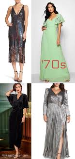 70s Style Formal Party Evening And Cocktail Dresses Vintagedancer 70s Fashion Fashion Dresses