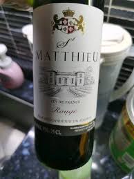 Next day delivery and angel savings of up to 50%. 2017 St Matthieu Rouge Vivino