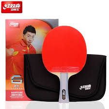 Dhs Table Tennis Rackets 6 Star With Hurricane 8 And Tinarc Rubber 6002 6006 Add Bag Set Ping Pong Bat Tenis De Table Tennis Table Tennis Racket Tennis Racket