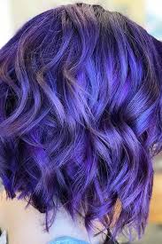This neutral color looks great with any skin tone and is so on trend. 68 Tempting And Attractive Purple Hair Looks Lovehairstyles Com