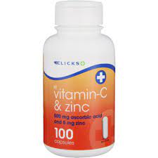 Maybe you would like to learn more about one of these? Clicks Vitamin C Zinc 5mg 100 Capsules Clicks