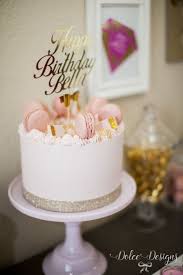 Birthday Cake For Wife Pinterest Birthday Cake For Her Modern Pink And Gold Birthday Cake Cakes Pinterest Birthday Birthda 21st Birthday Cakes 25th Birthday Cakes 60th Birthday Cakes