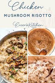 Chicken Mushroom Risotto Recipe Easy Chicken Recipes Chicken Mushroom Risotto Recipe Mushroom Risotto
