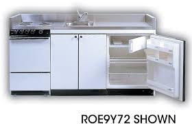 Acme Rog10y72 Compact Kitchen With Stainless Steel Countertop 4 Gas Burners Oven Sink And Compact Re Stainless Steel Countertops Compact Kitchen Countertops