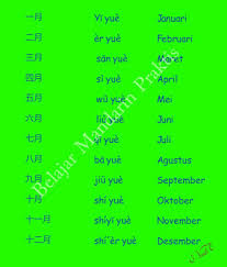 Warna warna yang jarang diketahui. Nama Hari Dan Bulan Dalam Bahasa Mandarin Belajar Mandarin