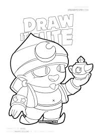 How To Draw Gene Brawl Stars Draw It Cute Fanart Brawlstarsfunny Brawlstars2019 Brawlstarsmeme Star Coloring Pages Cute Coloring Pages Drawing Tutorial