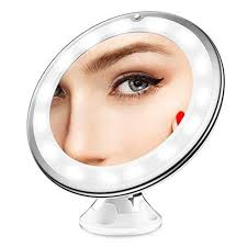 Vanity lighted makeup mirror 10x. Makeup Mirrors Magnifying 10x Lighted Makeup Mirror 10x Magnifying Va Ninthavenue Europe
